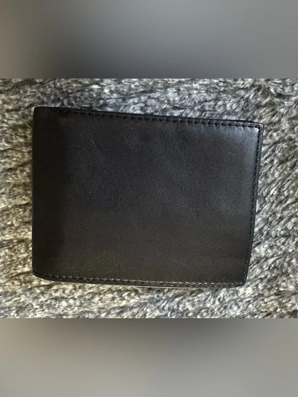 Nautica Bifold Black Passcase Wallet